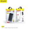 Awei P37K 10000mAh Fast Charging Power Bank