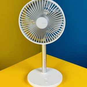 JISULIFE FA13P Rechargeable Desk Fan 8000mAh – White Color