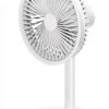 Xiaomi AISOLOVE F5 4000mAh Rechargeable Desk Fan – White Color