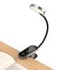 Baseus Mini Clip Lamp For Book Reading, Aquarium, Laptop Keybaord Light- Rechargeable, Portable And Useful (DGRAD-0G )